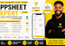 build a custom appsheet app and google sheets for your business automation